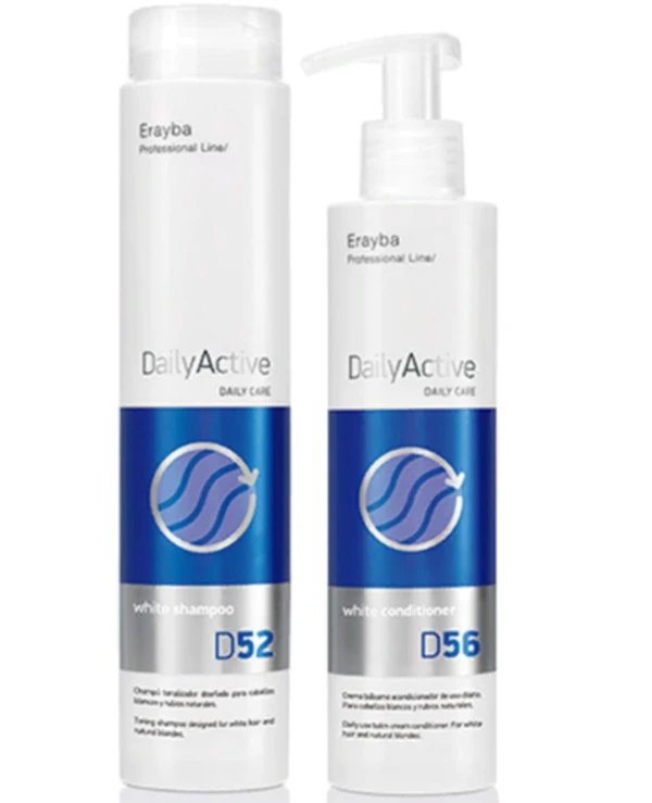 Erayba - Набор для седых и осветленных волос D52/D56 White Factor 200 мл