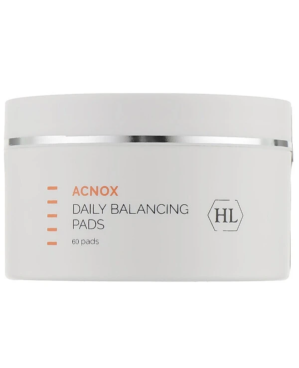 Holy Land - Диски для лица смоченные лосьоном Acnox Daily Balancing Pads 60 шт