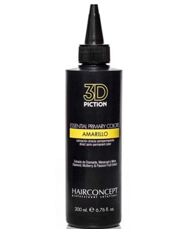 HairConcept - Прямой пигмент Piction 3D 200 мл, Желтый
