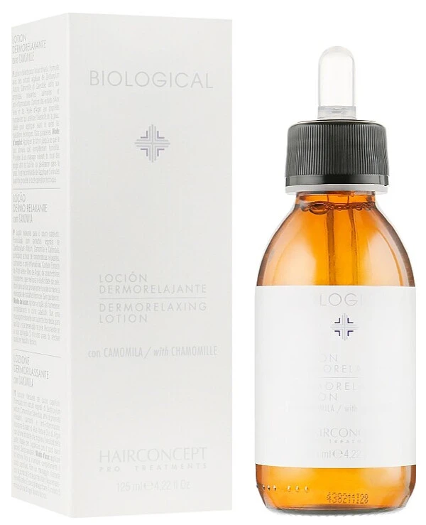 HairConcept - Успокаивающий лечебный лосьон для волос Biological Dermorelaxing Lotion 125 мл back