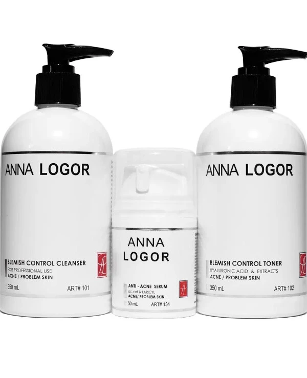 Anna Logor - Набор косметики Базовый анти акне уход Anti-Acne Kit 
