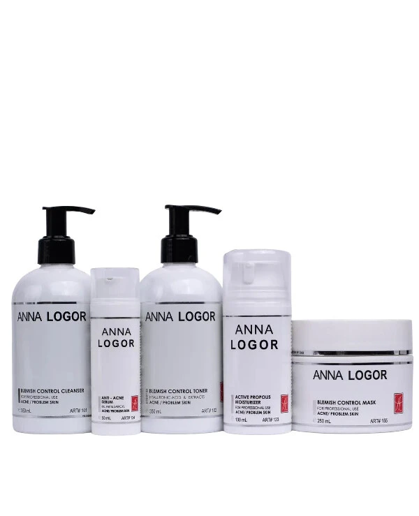 Anna Logor - Набор косметики комплексный анти-акне уход Anti Acne Kit 