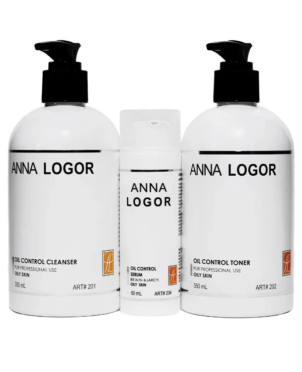 Anna Logor - Set of cosmetics for oily skin Oil Control + Serum Kit 