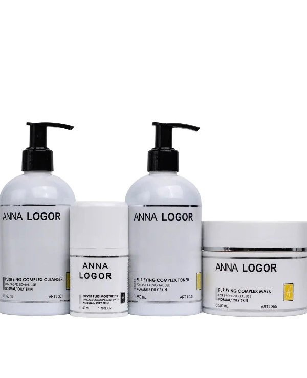 Anna Logor - Набор косметики для комбинированной кожи лица Purifying Complex Kit 