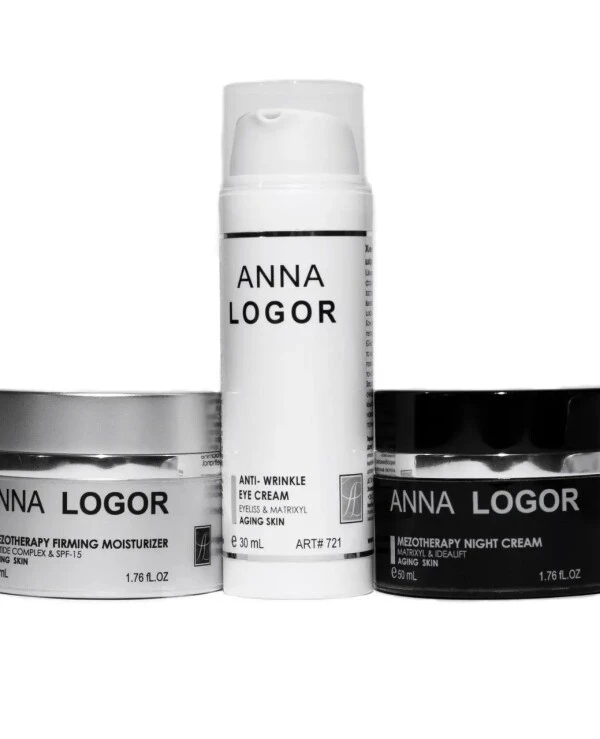 Anna Logor - Набор омолаживающей косметики Rejuvenating series 1 