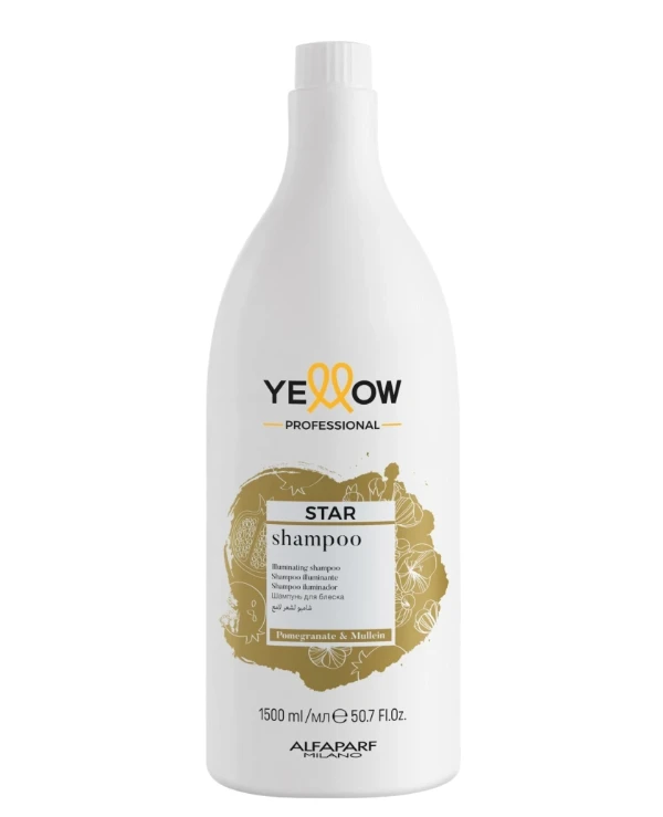 Yellow Шампунь для интенсивного блеска волос | Yellow Intense Shine Shampoo 1500ml