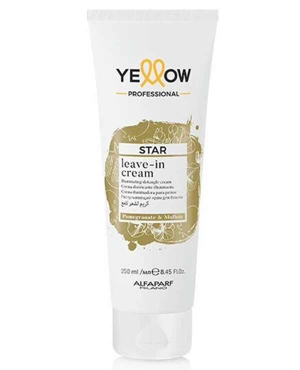 Yellow - Несмываемый крем для интенсивного блеска волос Star Leave-in Cream 250 мл