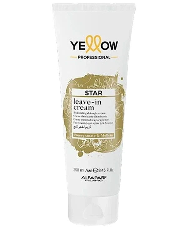 Yellow - Несмываемый крем для интенсивного блеска волос Star Leave-in Cream 250 мл
