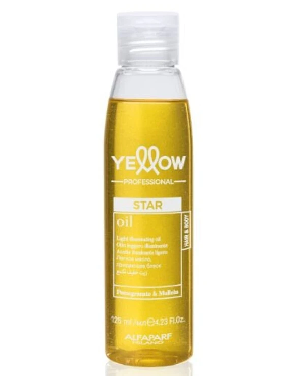 Yellow - Масло для интенсивного блеска волос Star Oil 125 мл