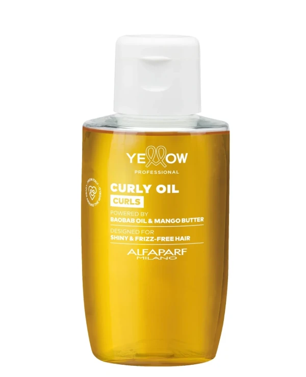 Yellow - Увлажняющее масло-бустер для кудрявых волос Curls Oil 100 мл