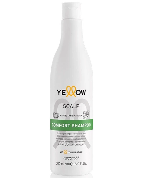 Yellow - Шампунь успокаивающий Scalp Comfort Shampoo 500 мл