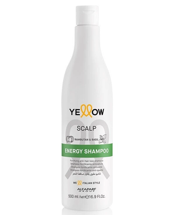 Yellow - Шампунь для укрепления волос Scalp Energy Shampoo 500 мл