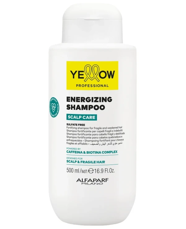 Yellow - Шампунь для укрепления волос Scalp Energy Shampoo 500 мл