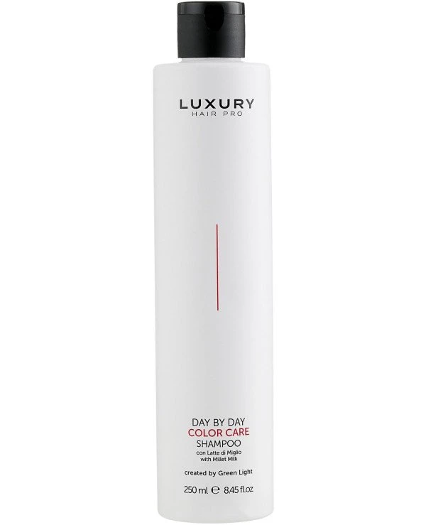 Green Light - Шампунь для фарбованого волосся Day By Day Color Care Shampoo With Millet Milk 250 мл