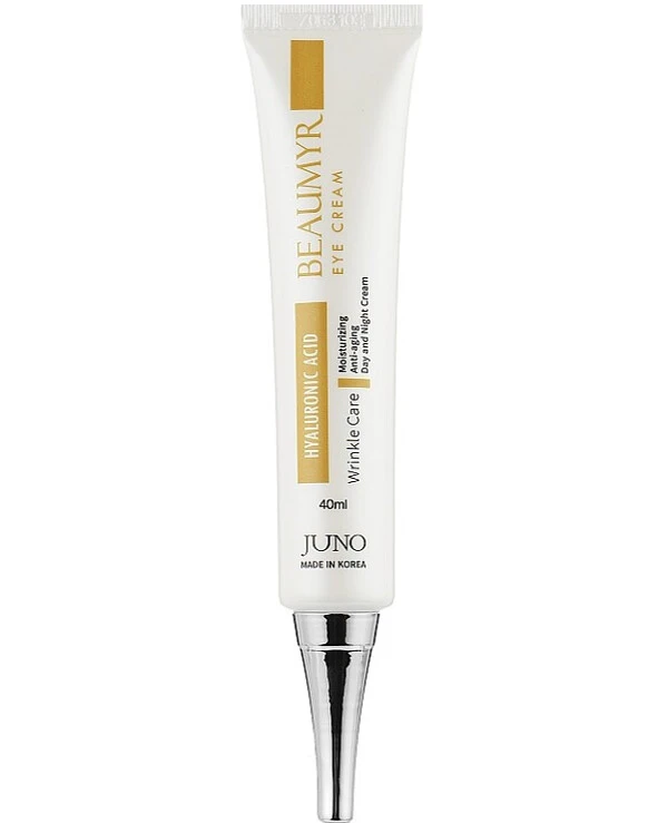 Juno - Rejuvenating eye contour cream with hyaluronic acid Beaumyr Hyaluronic Acid Eye Cream 40ml