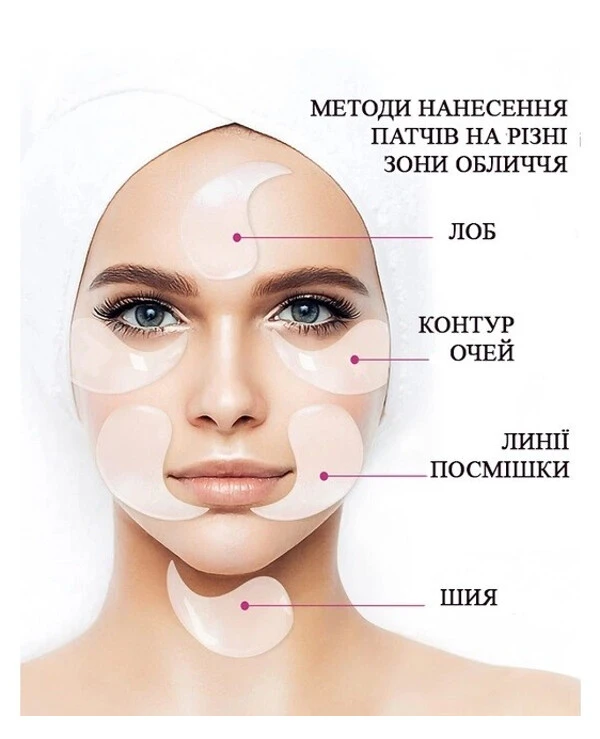 Medibeau Hydrogel patches for the eye contour with hyaluronic acid and diamate | Medibeau