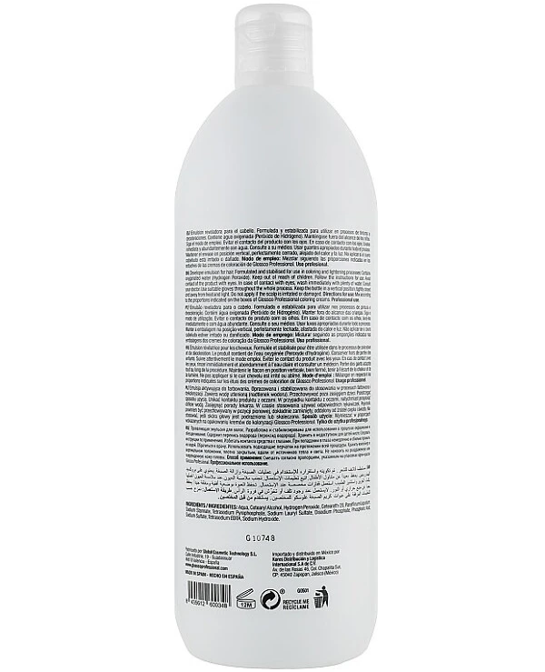 Glossco Professional - Окислитель для волос 5 Vol Color Oxigloss 1000 мл, 1.5 % back