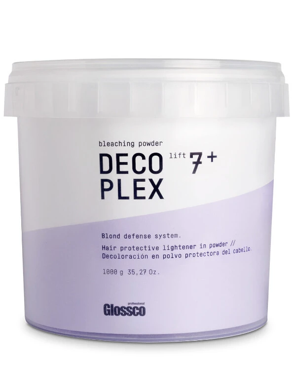 Glossco Professional - Осветляющая пудра для волос Color DecoPlex Light 7+ Blond Defense System 1 кг