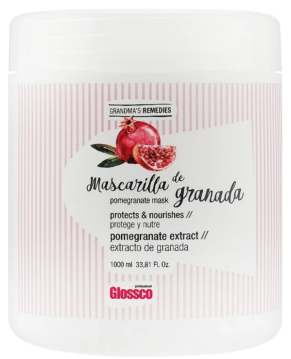 Glossco Professional - Маска для волос с гранатом Grandma's Remedies Pomegranate Mask 1000 мл