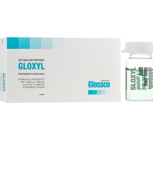 Glossco Professional - Средство против выпадения волос в ампулах Anti Hair Loss Treatment Gloxyl 12 мл х 6 шт