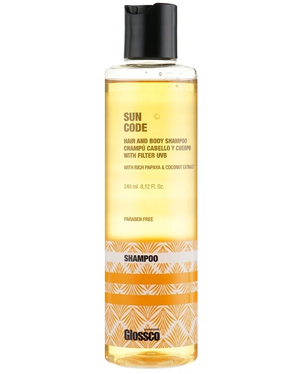 Glossco Professional - Шампунь Защита от солнца Sun Code Shampoo 240 мл