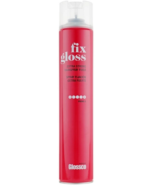 Glossco Professional - Лак для волос экстрасильной фиксации Fix Gloss Exrta Strong Hairspray Fixer 750 мл