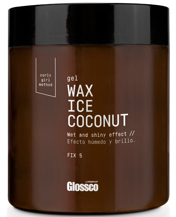 Glossco Professional - Гель-воск экстра-сильной фиксаци с кокосом Gel Wax Ice Coconut 500 мл
