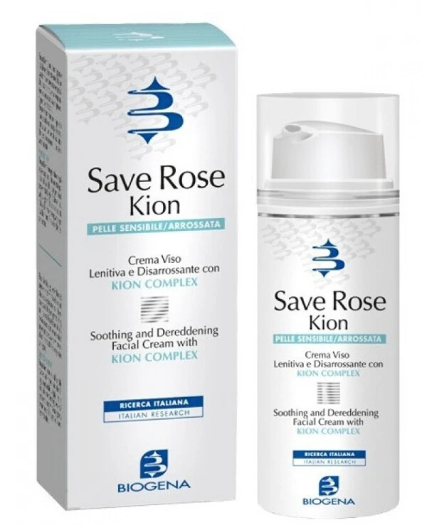 Histomer - Крем успокаивающий для кожи с покраснениями и куперозом SPF10 Biogena Save Rose Kion Сream 50 мл