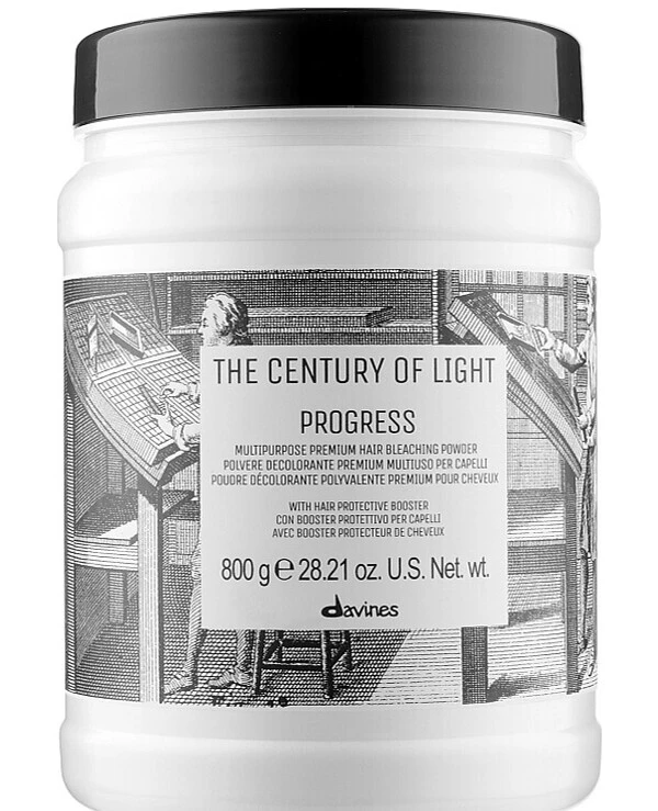 Davines - Премиальная универсальная обесцвечивающая пудра The Century of Light Progress Multipurposr Premium Hair Bleaching Powder 800 г