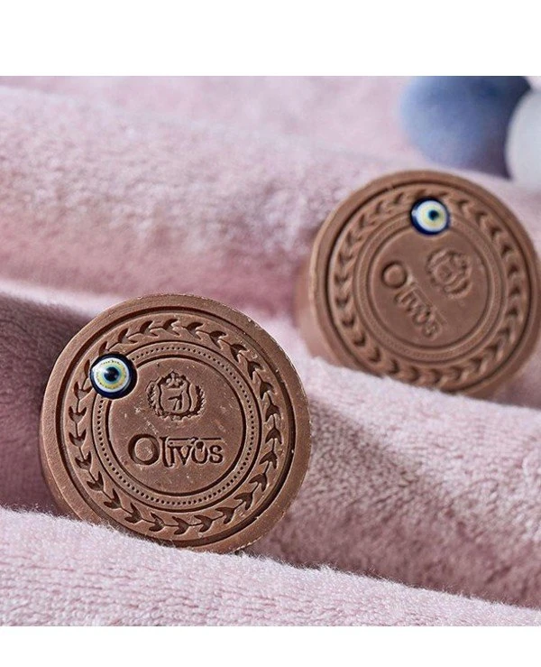 Olivos Natural olive soap with amulet "Vanilla" | Natural olive soap with amulet2