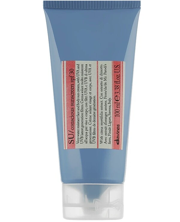 Davines - Солнцезащитный крем с SPF 30 SU Conscious Sunscreen Protective Cream SPF30 100 мл