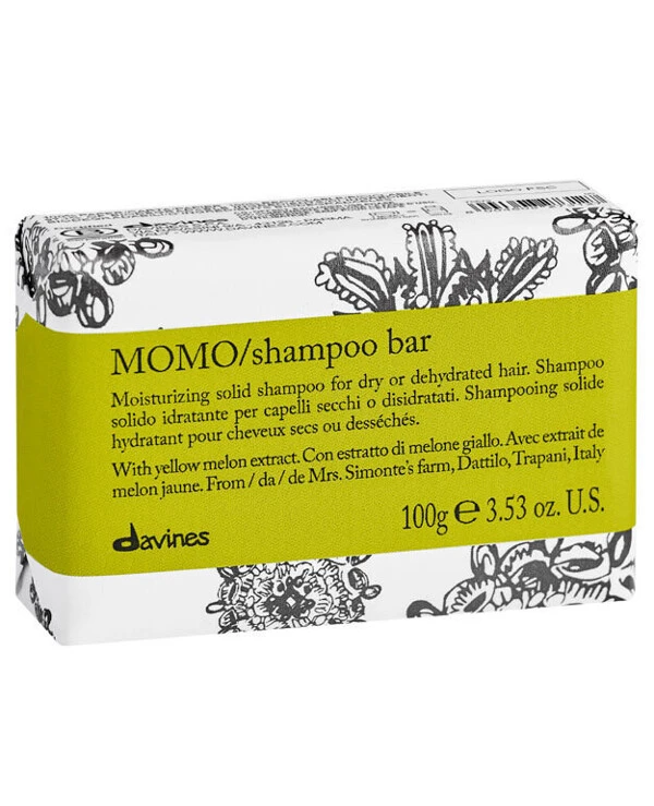Davines - Твердый шампунь для увлажнения сухих и обезвоженных волос Momo Shampoo Bar 100 г
