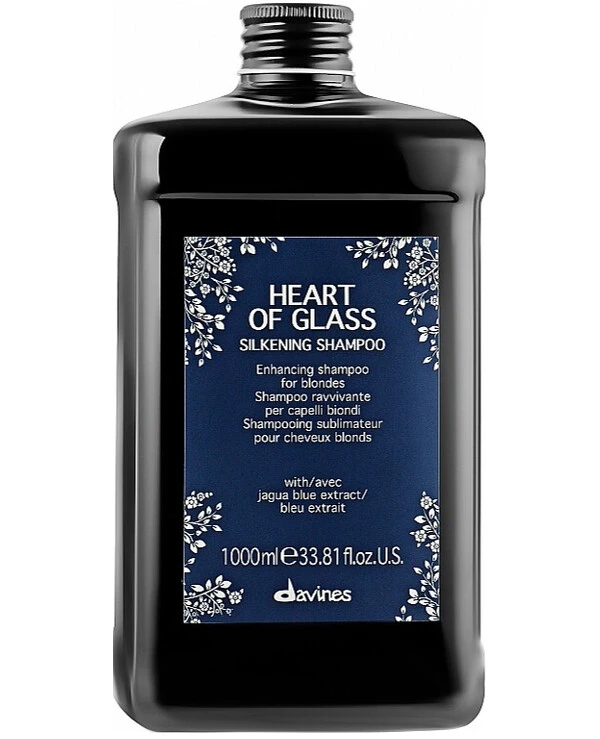 Davines Шампунь, поддерживающий цвет, для блонда | Heart of Glass Silkening Shampoo фото, цена, купить