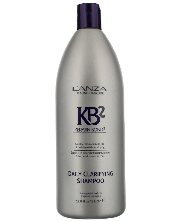 L'anza Lanza - Глубоко очищающий и освежающий шампунь для волос Keratin Bond 2 Daily Clarifying Shampoo 1000 мл