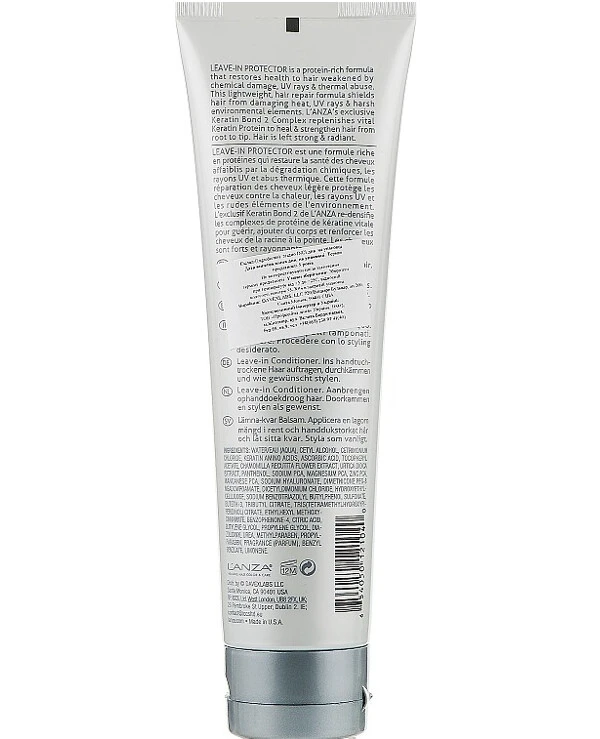 L'anza Lanza - Несмываемое средство для защиты волос Keratin Bond 2 Leave in Protector Hair Treatment 125 мл back