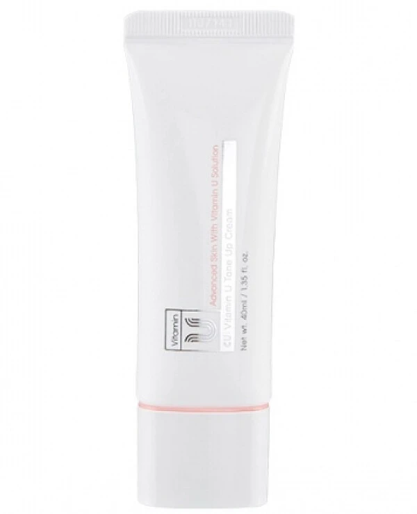 CU Skin - Осветляющий крем с пептидами для упругости кожи Vitamin U Tone Up Cream 40 мл