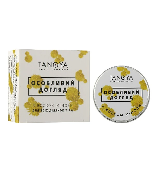 Tanoya - Особый уход с воском мимозы  15 г back