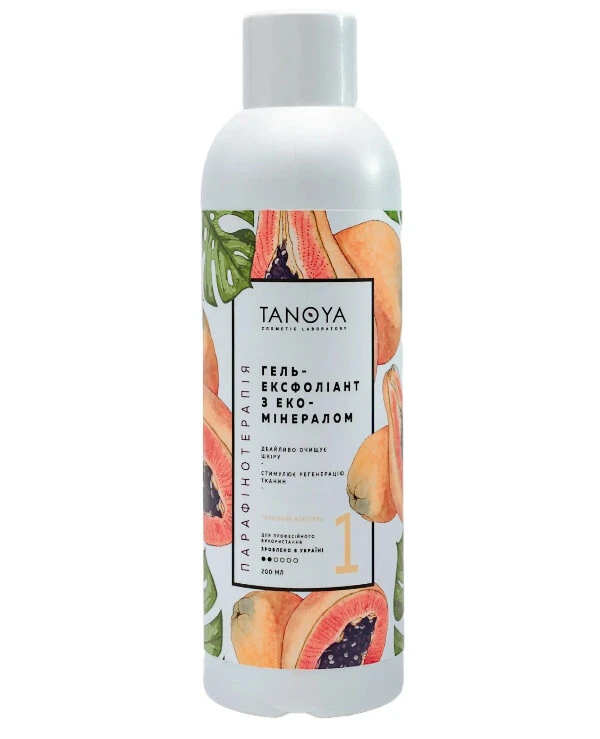 Tanoya - Gel exfoliant with eco-mineral Exfoliating Eco Mineral Gel 200ml