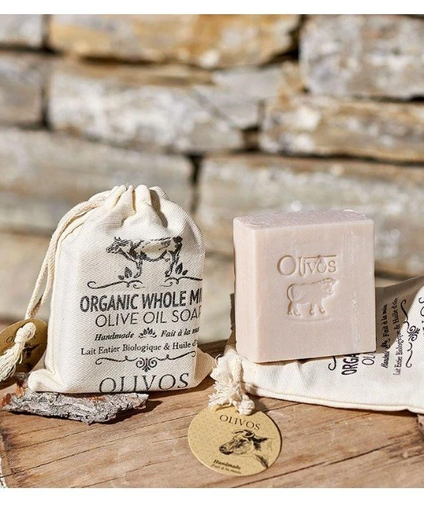 Olivos Natural Olive Soap "Whole Milk" | Natural olive soap Whole Milk4