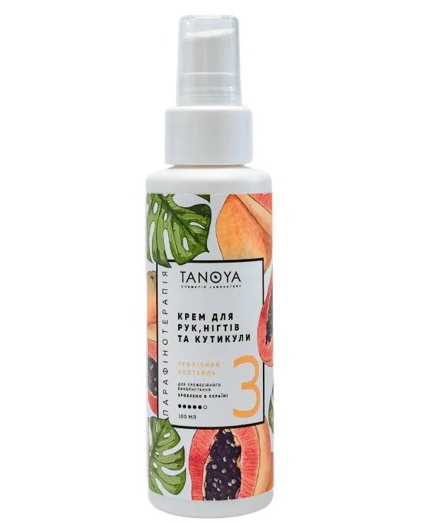 Tanoya - Cream for hands, nails and cuticles Hand, Nail And Cuticle Cream 100ml