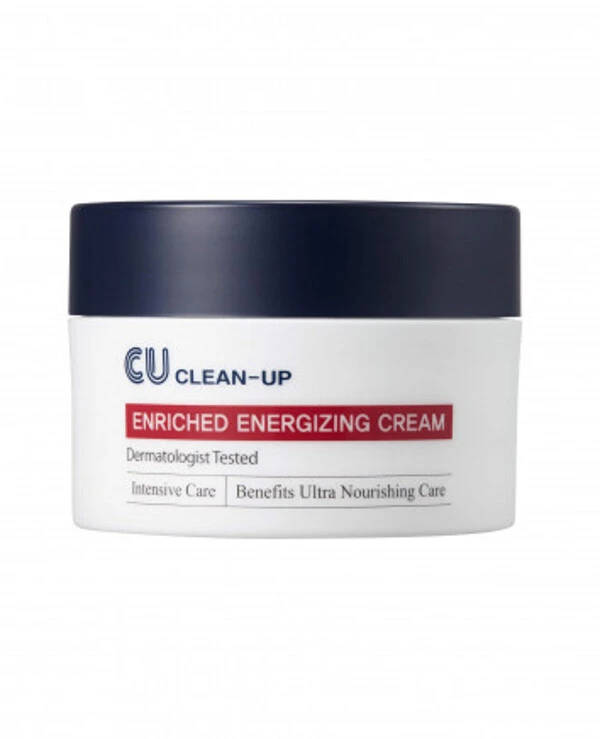 CU Skin - Обогащенный пептидный крем с церамидами и коллагеном Clean-Up Enriched Energizing Cream 50 мл