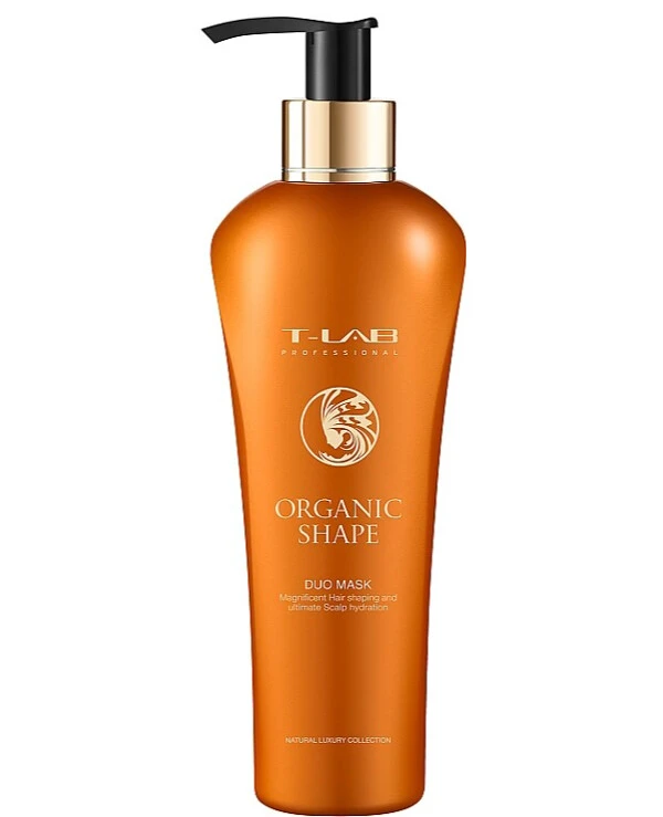 T-Lab Professional - Маска для разглаживания и питания волос Organic Shape Duo Mask 300 мл