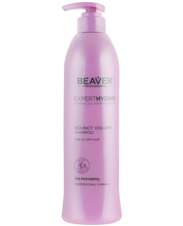 Beaver professional Шампунь для объема тонких и мягких волос | Expert Hydro Bouncy Volume Shampoo фото, цена, купить