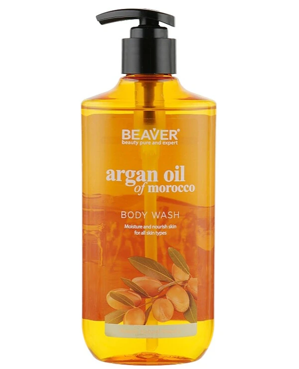 Beaver professional - Гель для душа с Аргановым маслом Argan Oil of Morocco Body Wash 400 мл