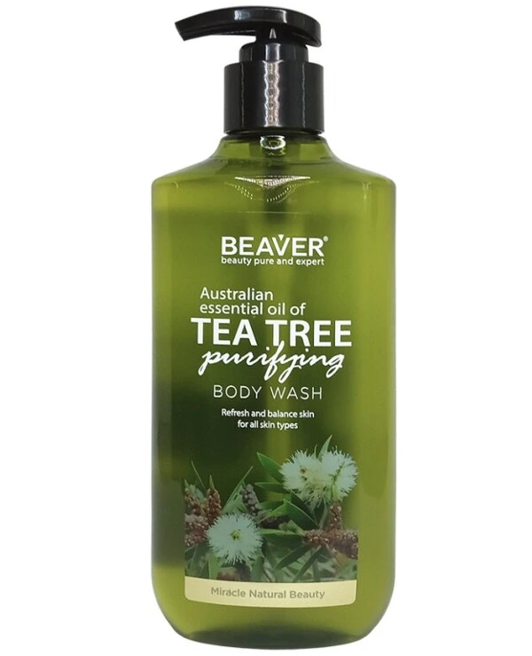 Beaver professional - Гель для душа с маслом Чайного дерева Australian Tea Tree Body Wash 400 мл