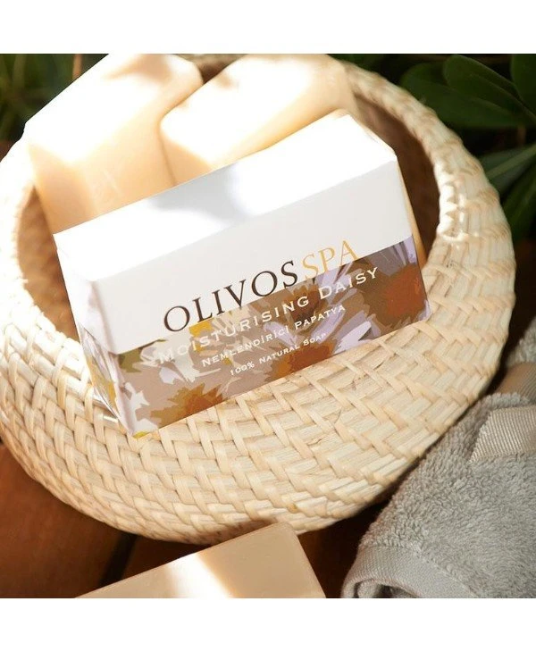 Olivos Natural Olive Soap "Daisy" | Natural Olive Soap Daisy2