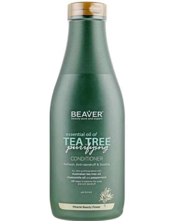 Beaver professional Укрепляющий кондиционер для волос с маслом чайного дерева | Beaver Herbal Series SLS Free Essential Oil of Tea Tree Conditioner цена, фото, купить
