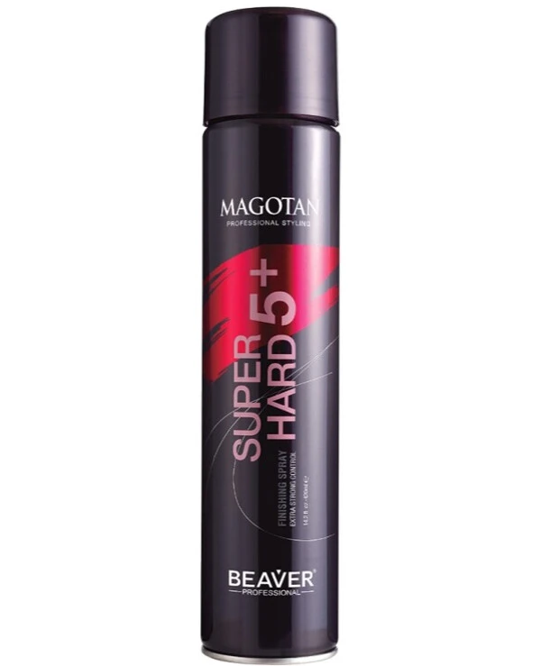 Beaver professional - Лак для волос экстрасильной фиксации Magotan Super Hard Finishing Spray 420 мл
