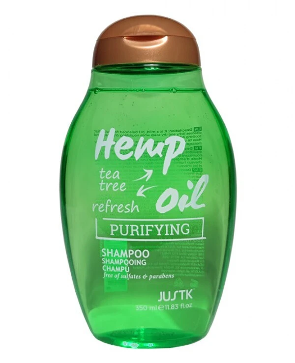 JustK - Бессульфатный шампунь для жирных волос с маслом чайного дерева Tea Tree Purifying Shampoo 350 мл