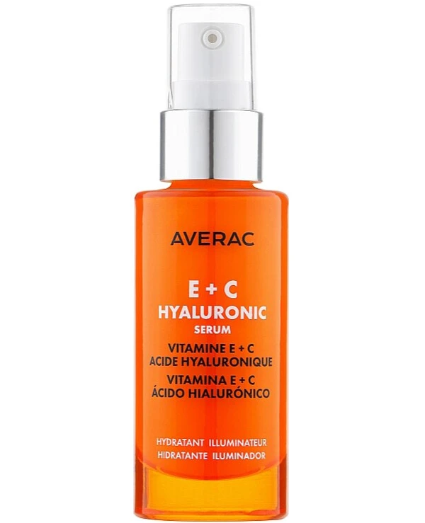 Averac - Освежающая гиалуроновая сыворотка с витаминами E + C Focus E+C Hyaluronic 30 мл back